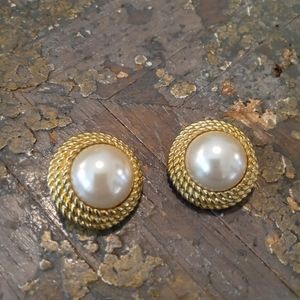 Large Vintage Chanel  Earings